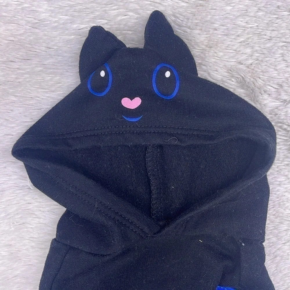 Simply Wag Extra small Dog Sleeveless Hoodie Bat Ears/Face/Wings